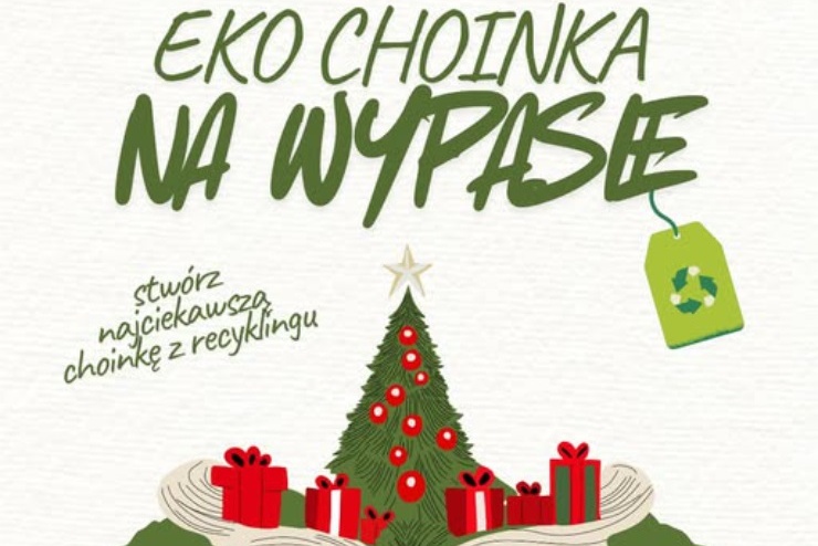 Eko choinka na wypasie