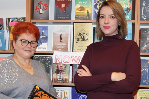 Od lewej: Mariola Gwózdź i Karolina Doliba.